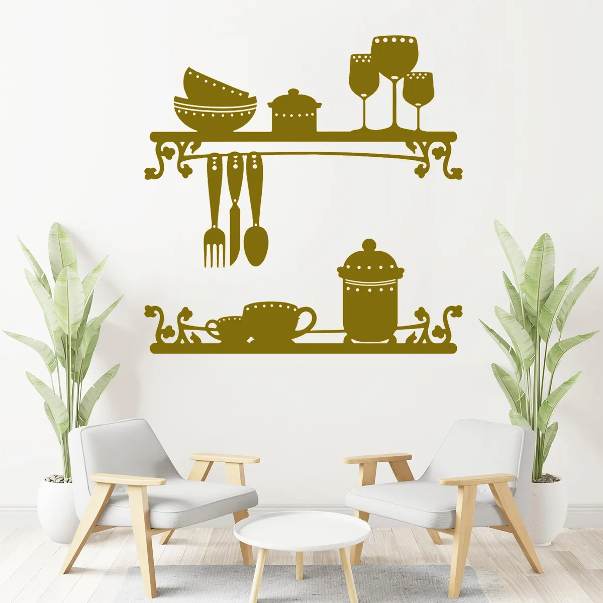 STICKART - Vinilo Utensilios De Cocina