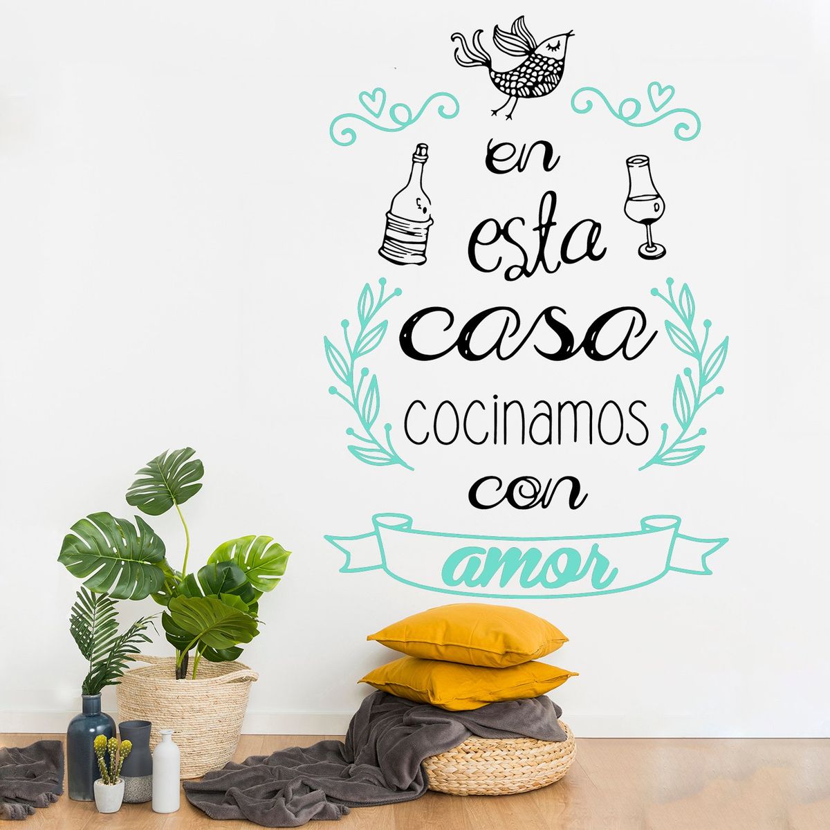 STICKART - Vinilo Decorativo En Esta Casa