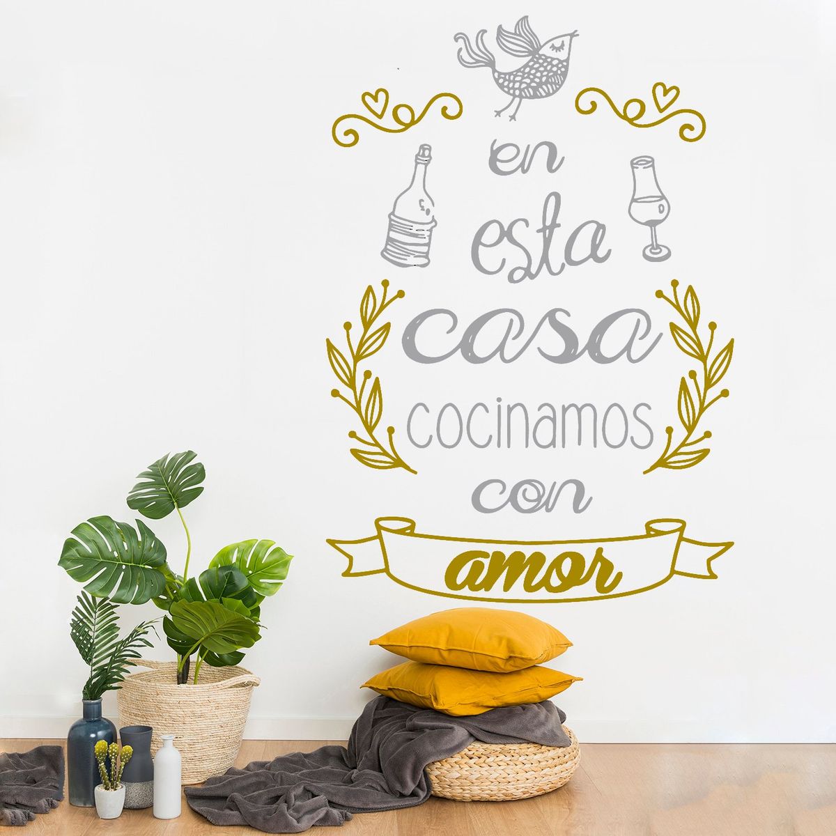 STICKART - Vinilo Decorativo En Esta Casa