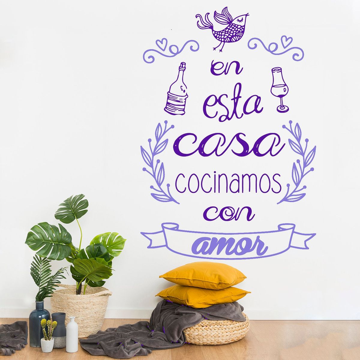 STICKART - Vinilo Decorativo En Esta Casa