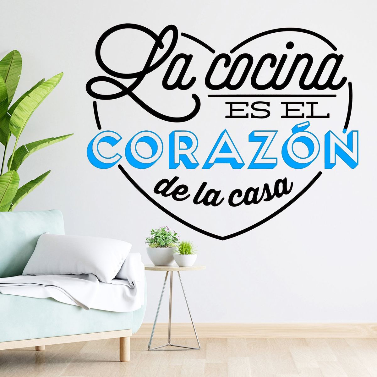 STICKART - Vinilo Corazón De La Casa