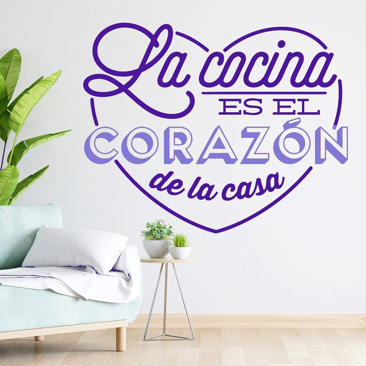 STICKART - Vinilo Corazón De La Casa