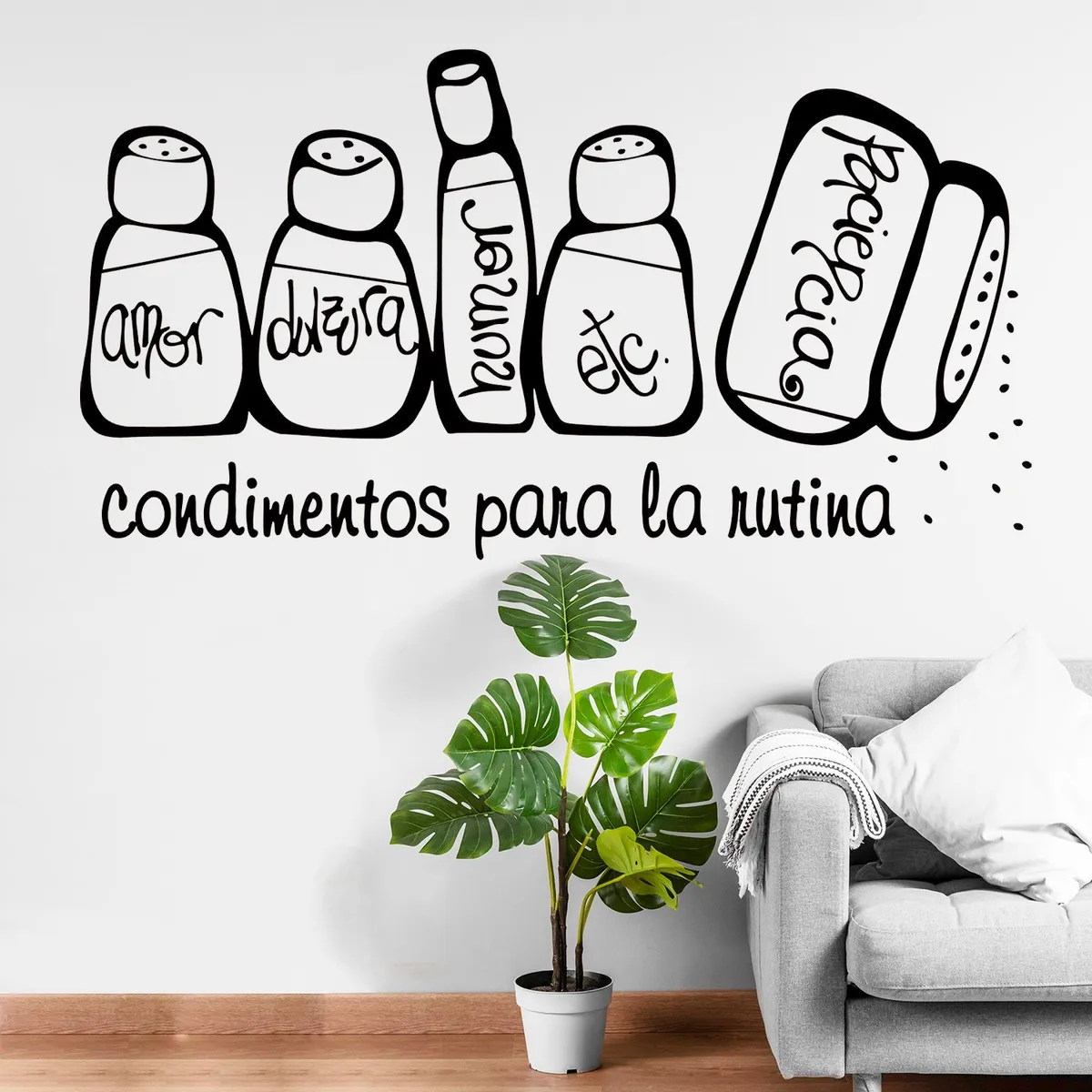 STICKART - Vinilo Decorativo Condimentos