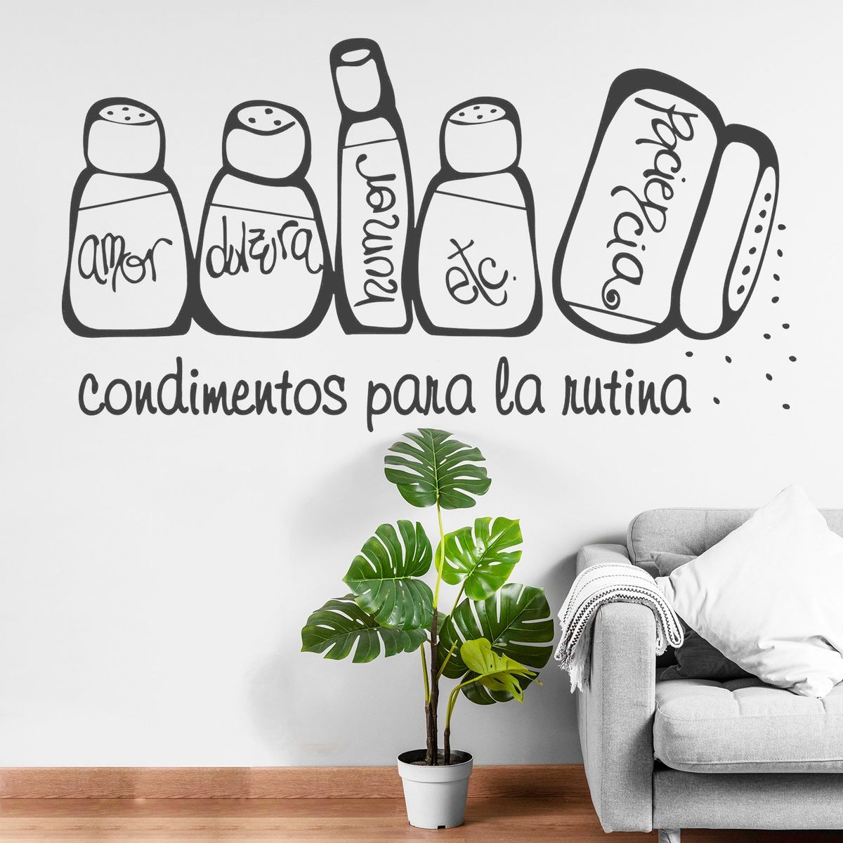 STICKART - Vinilo Decorativo Condimentos
