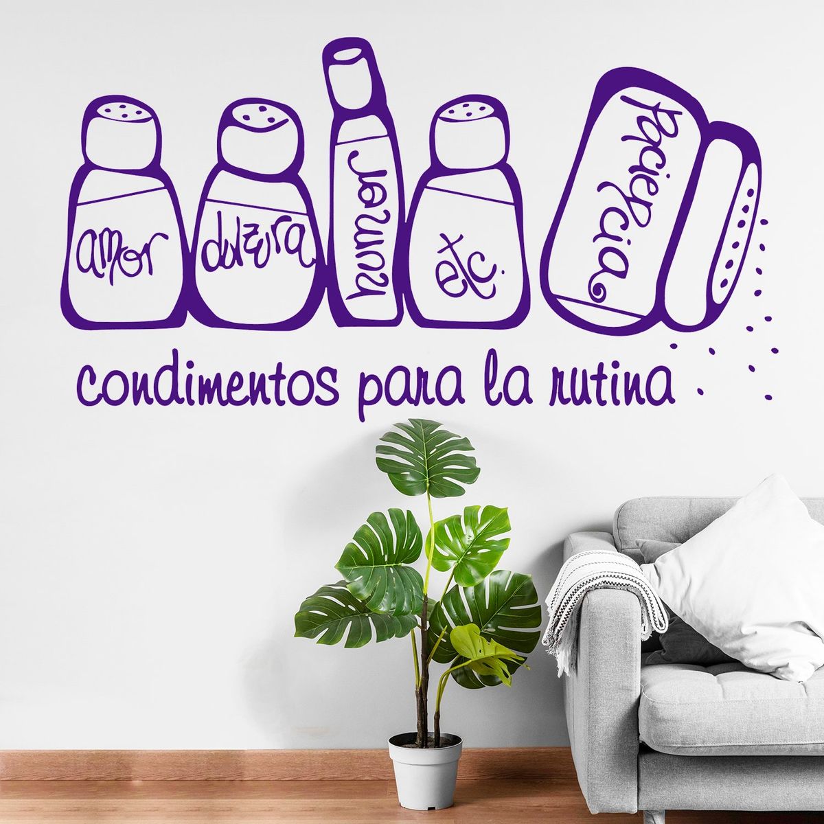 STICKART - Vinilo Decorativo Condimentos