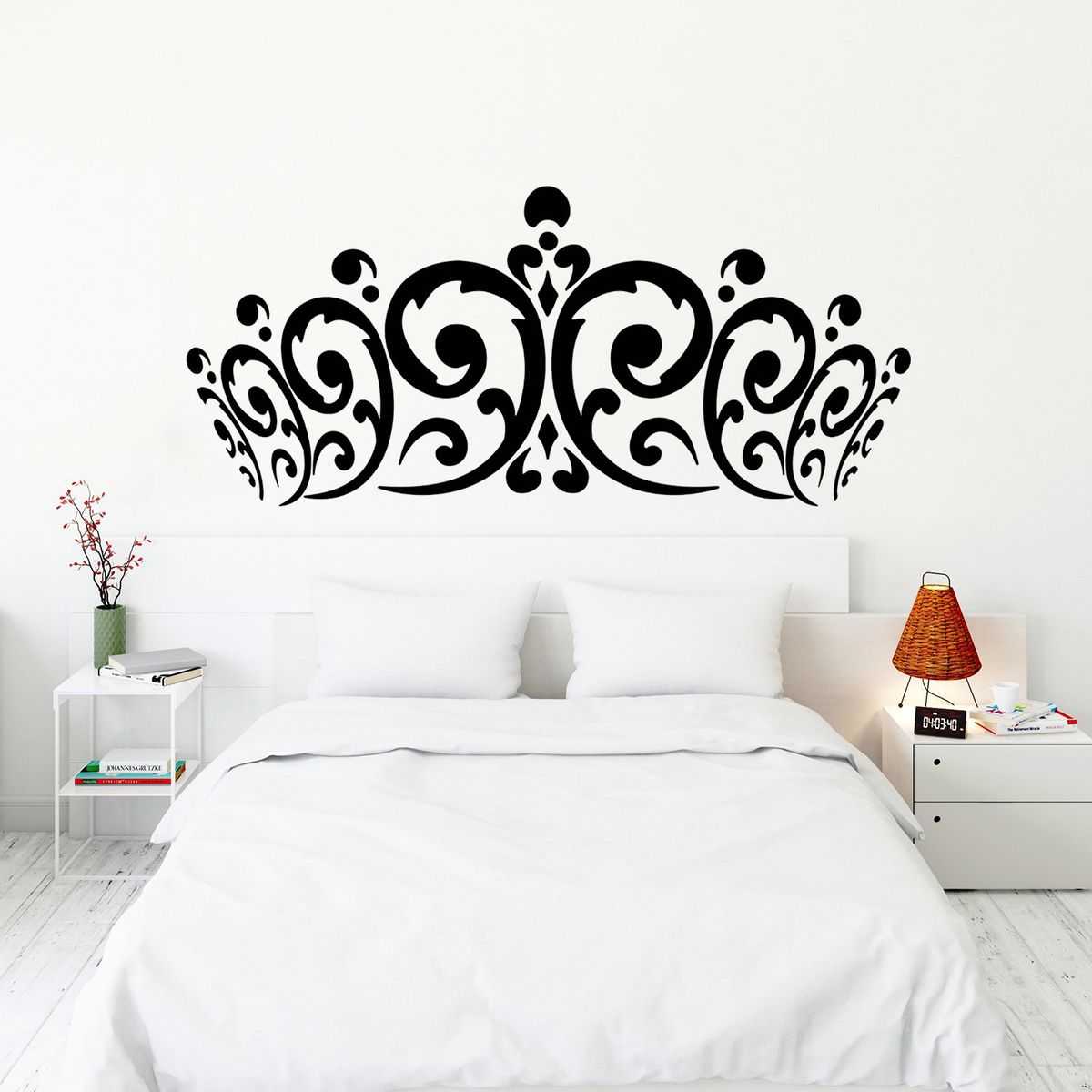 STICKART - Vinilo Cabecero Corona
