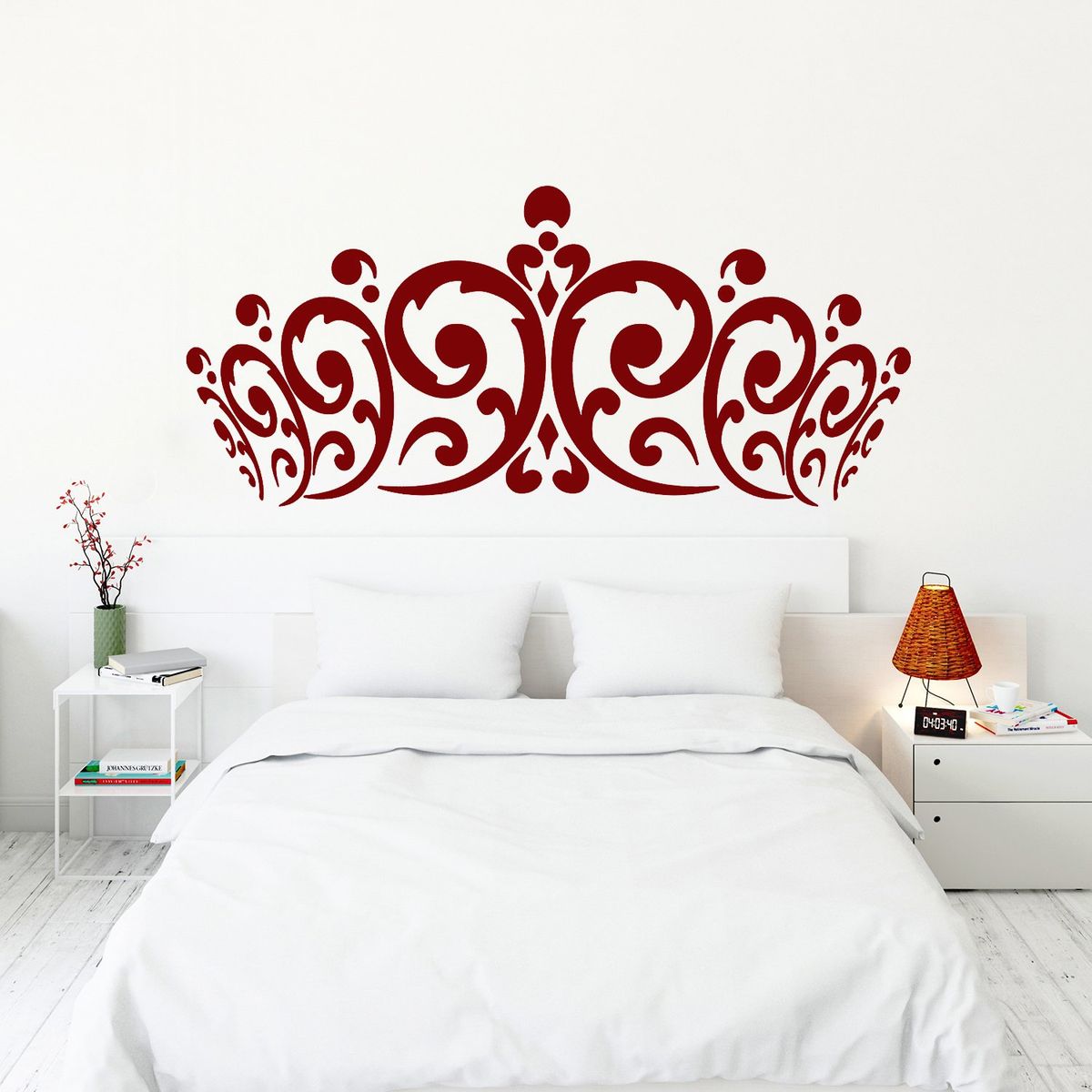 STICKART - Vinilo Cabecero Corona