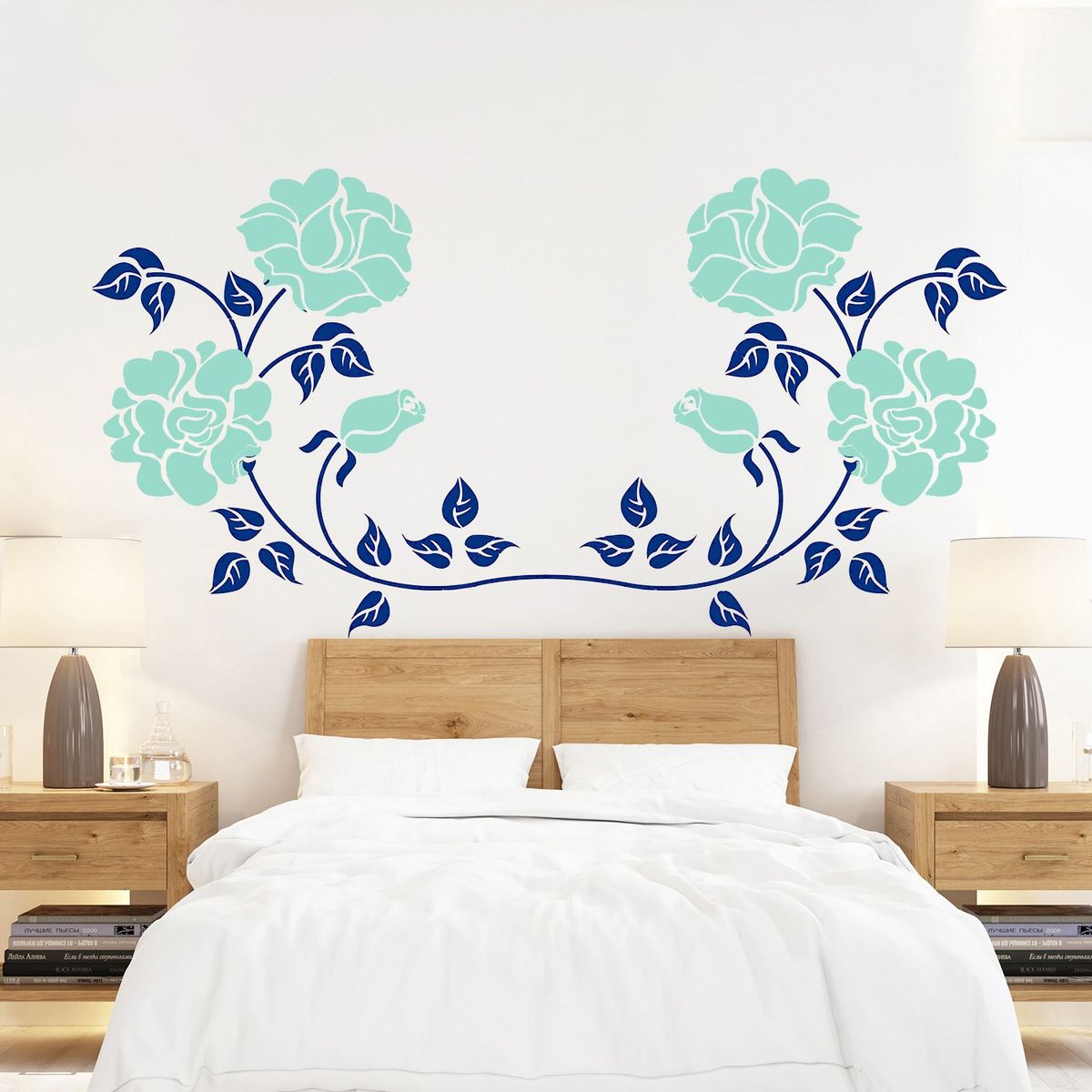 STICKART - Vinilo Rosas Y Ramas