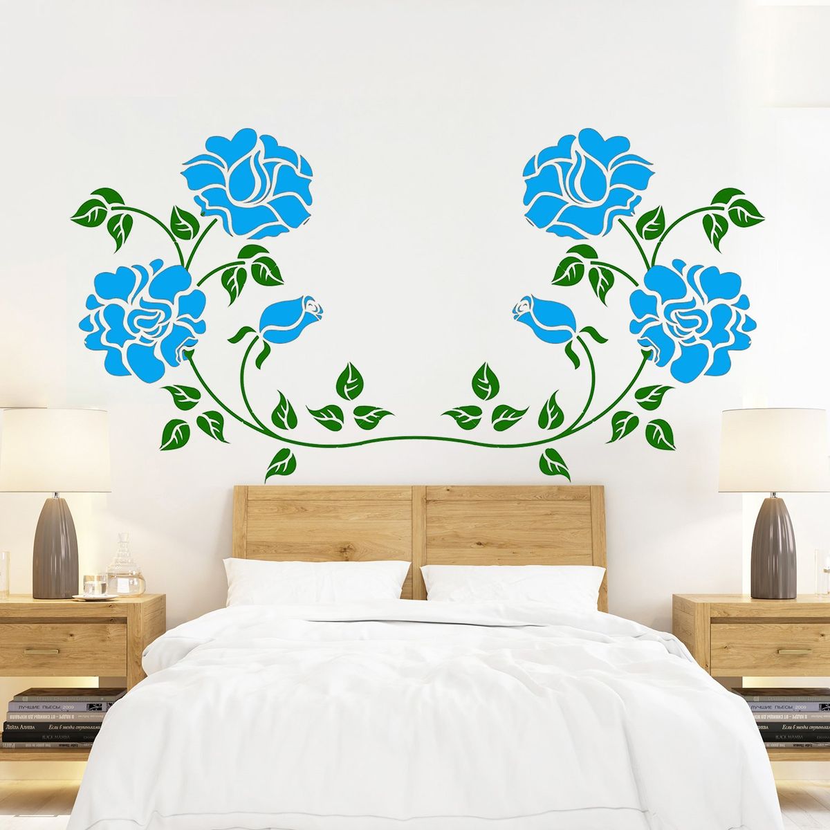 STICKART - Vinilo Rosas Y Ramas