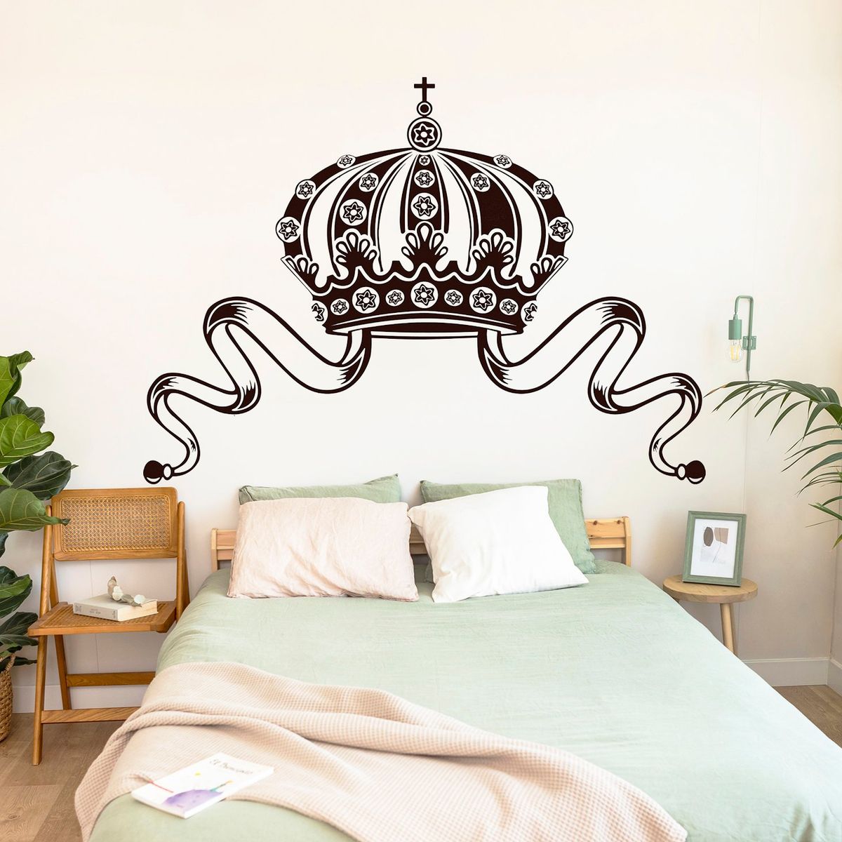 STICKART - Vinilo Cabecero Corona