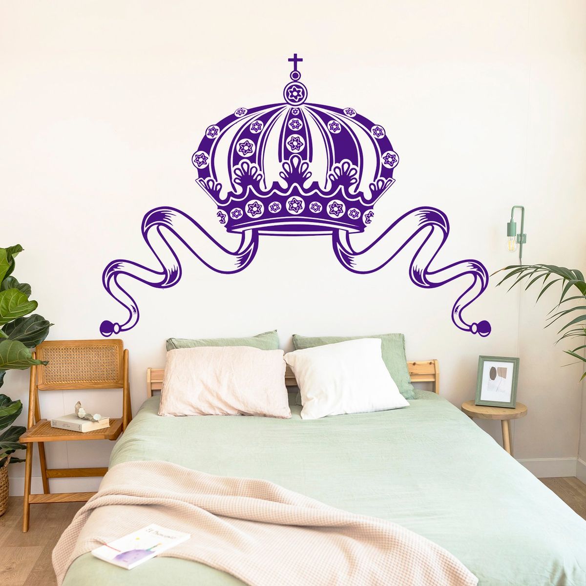 STICKART - Vinilo Cabecero Corona