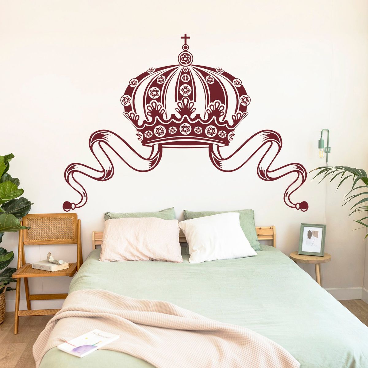 STICKART - Vinilo Cabecero Corona