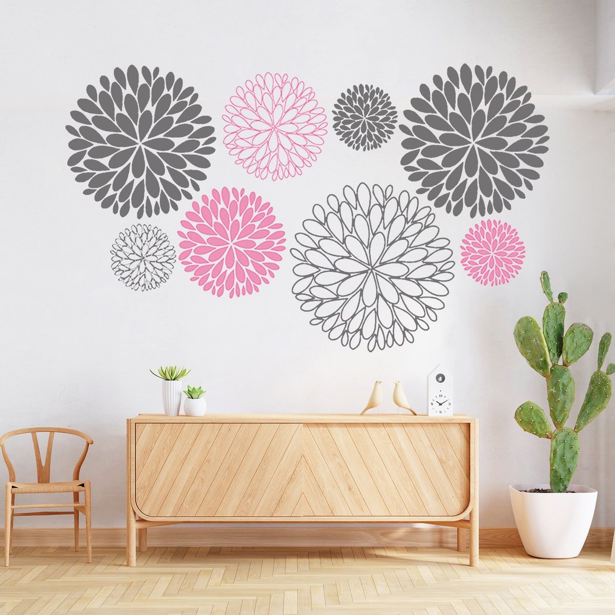 STICKART - Vinilo Explosión De Hojas