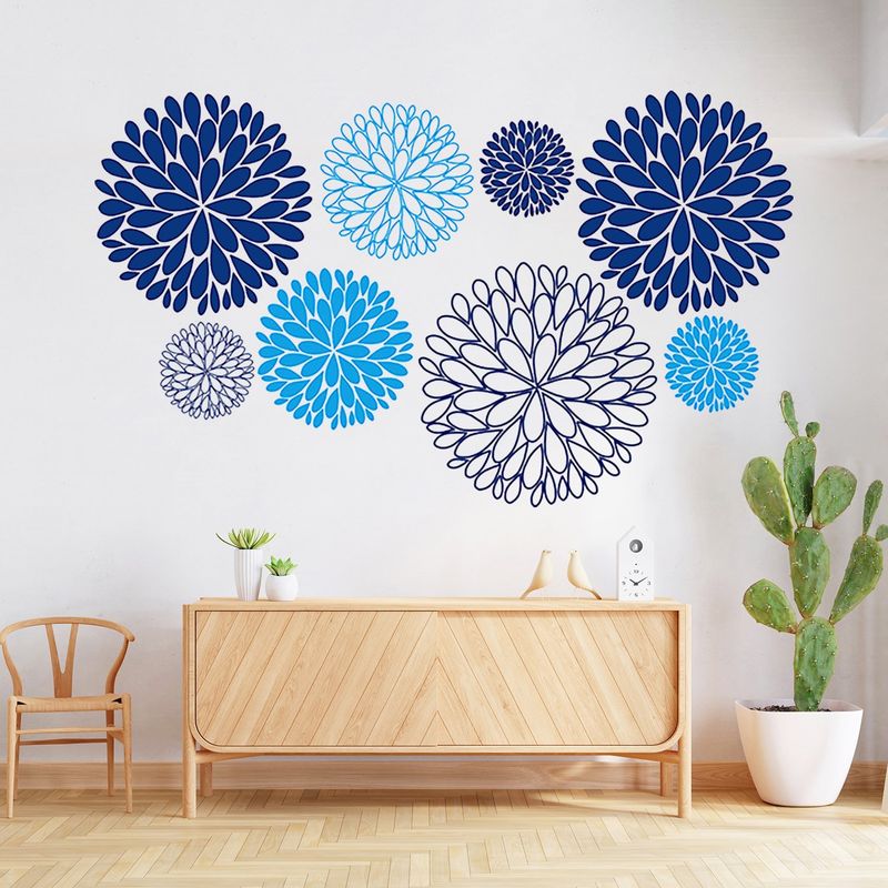 STICKART - Vinilo Explosión De Hojas