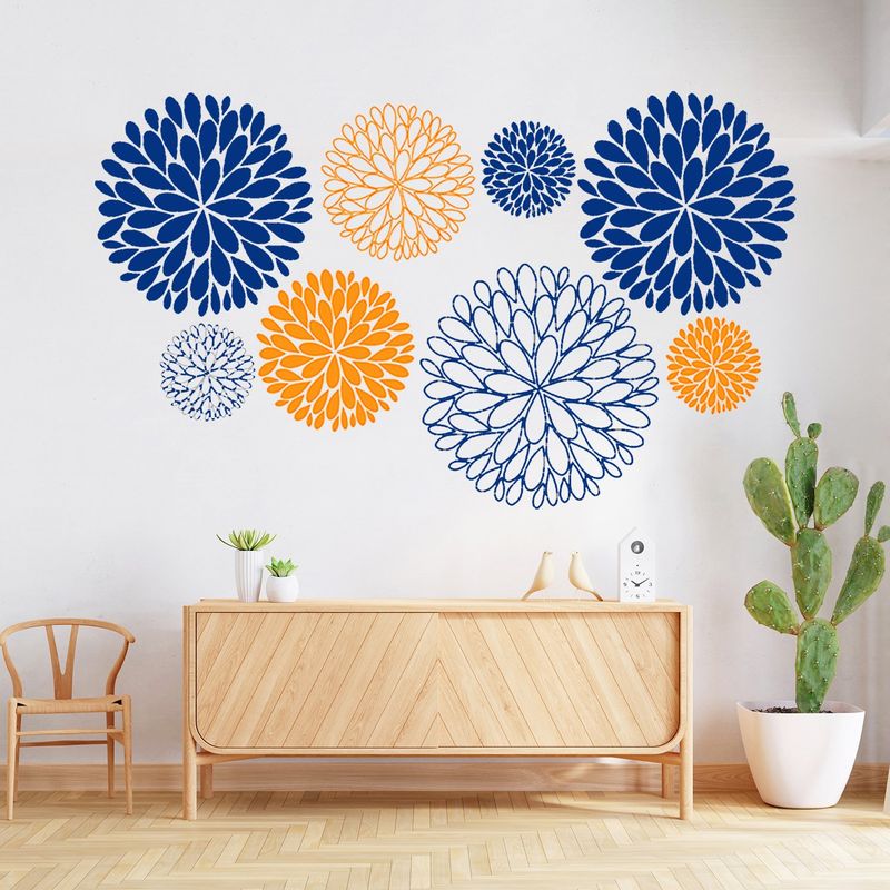 STICKART - Vinilo Explosión De Hojas