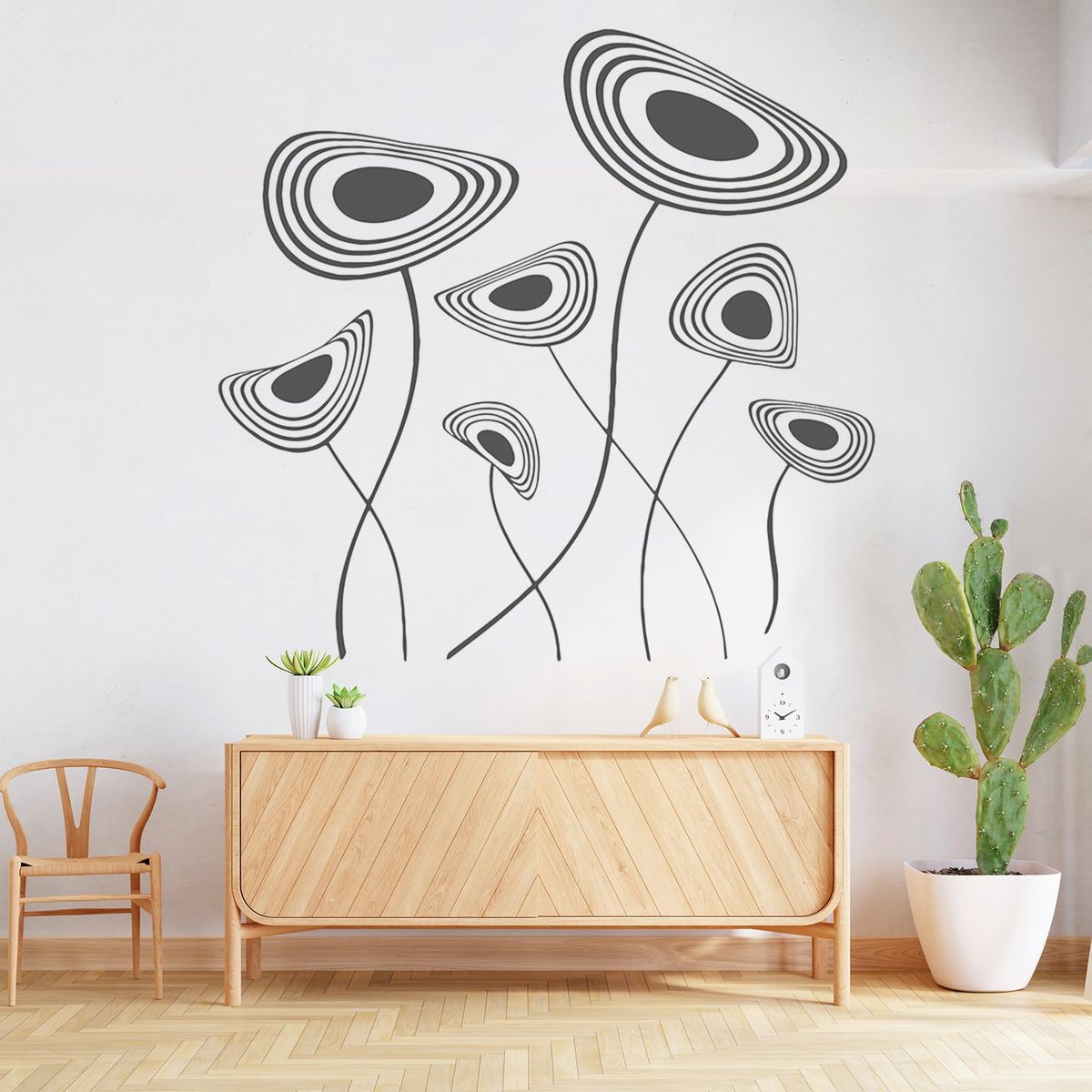 STICKART - Vinilo Flores Circulares