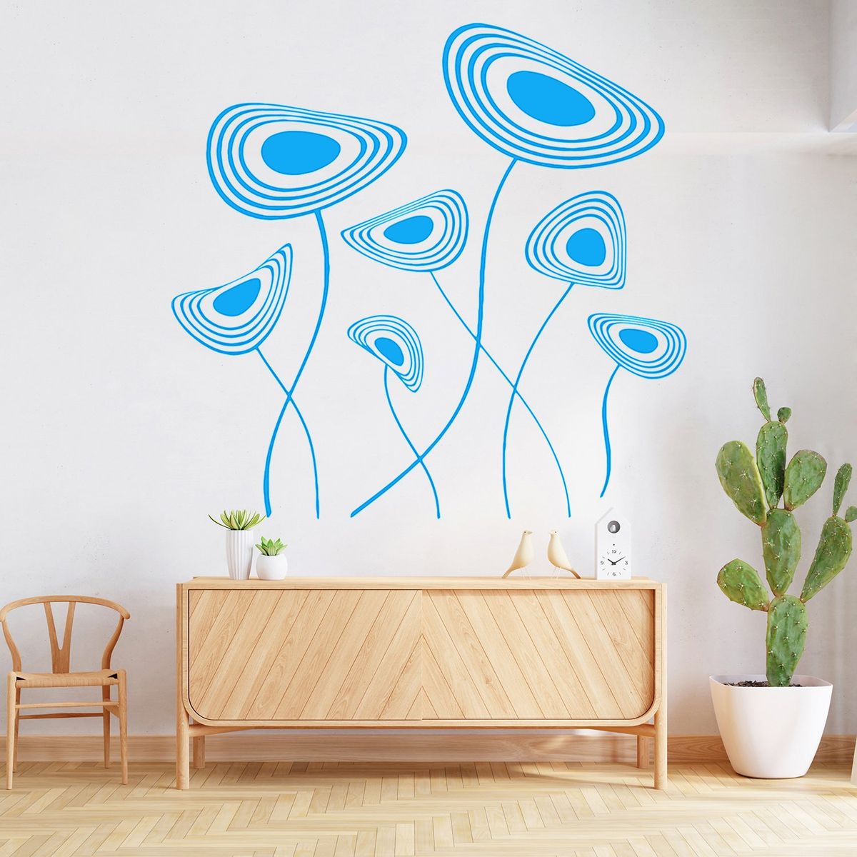 STICKART - Vinilo Flores Circulares