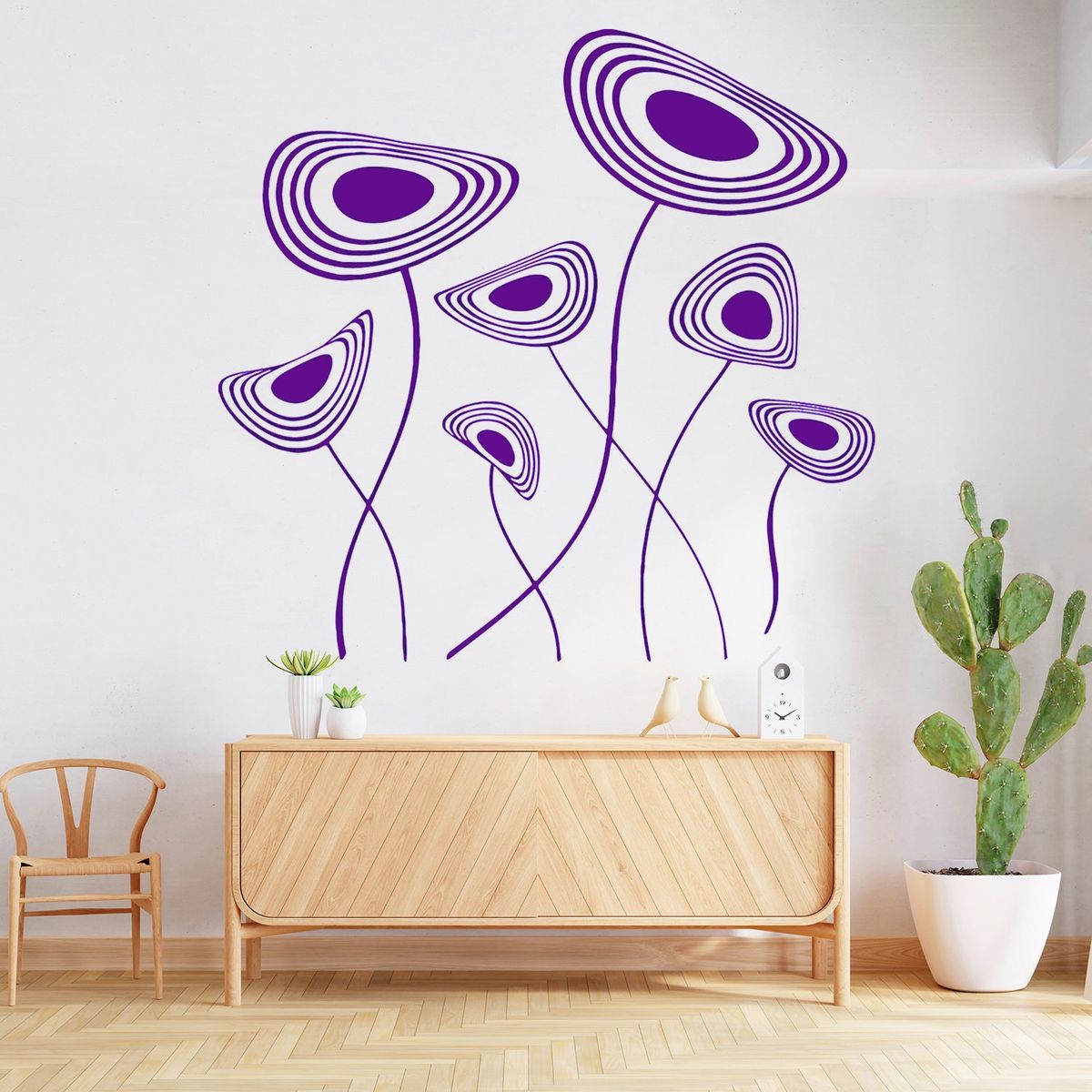 STICKART - Vinilo Flores Circulares