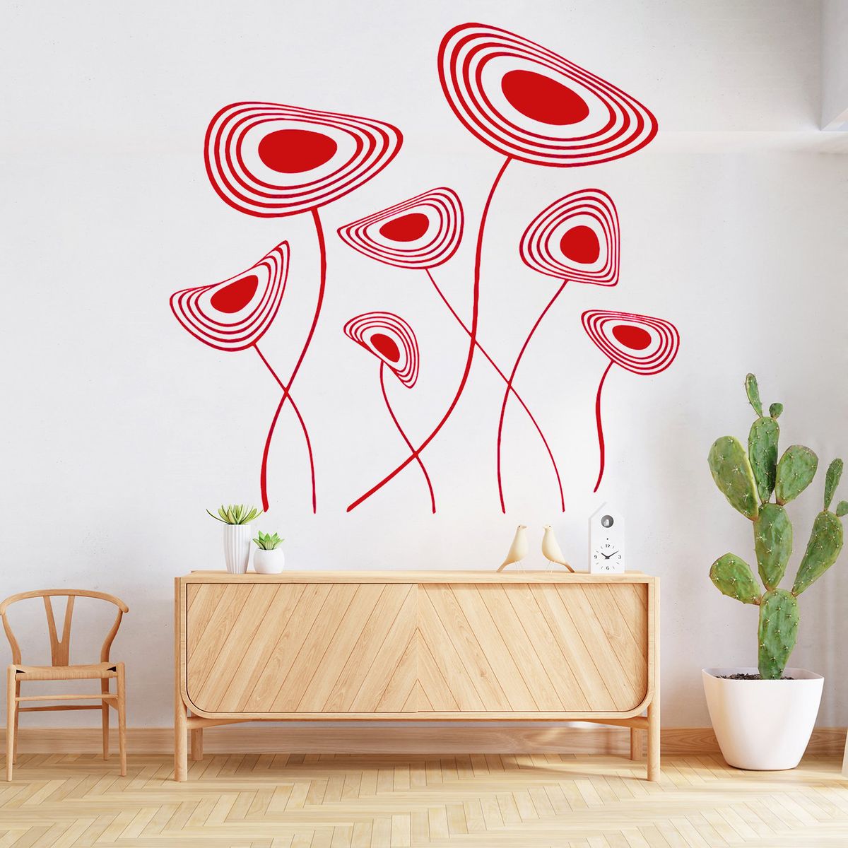 STICKART - Vinilo Flores Circulares