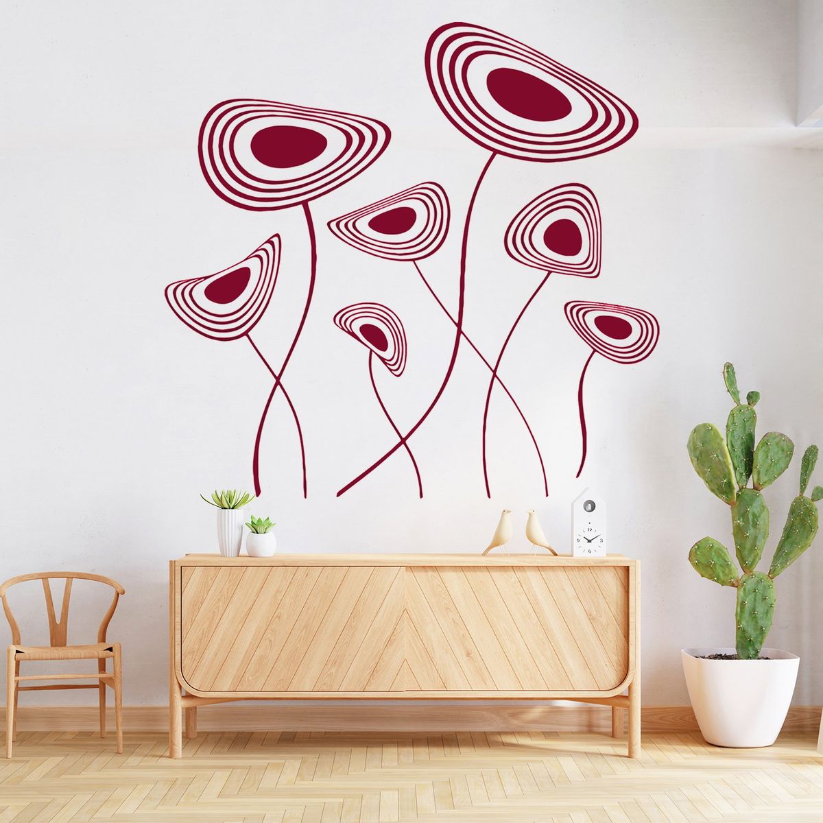 STICKART - Vinilo Flores Circulares