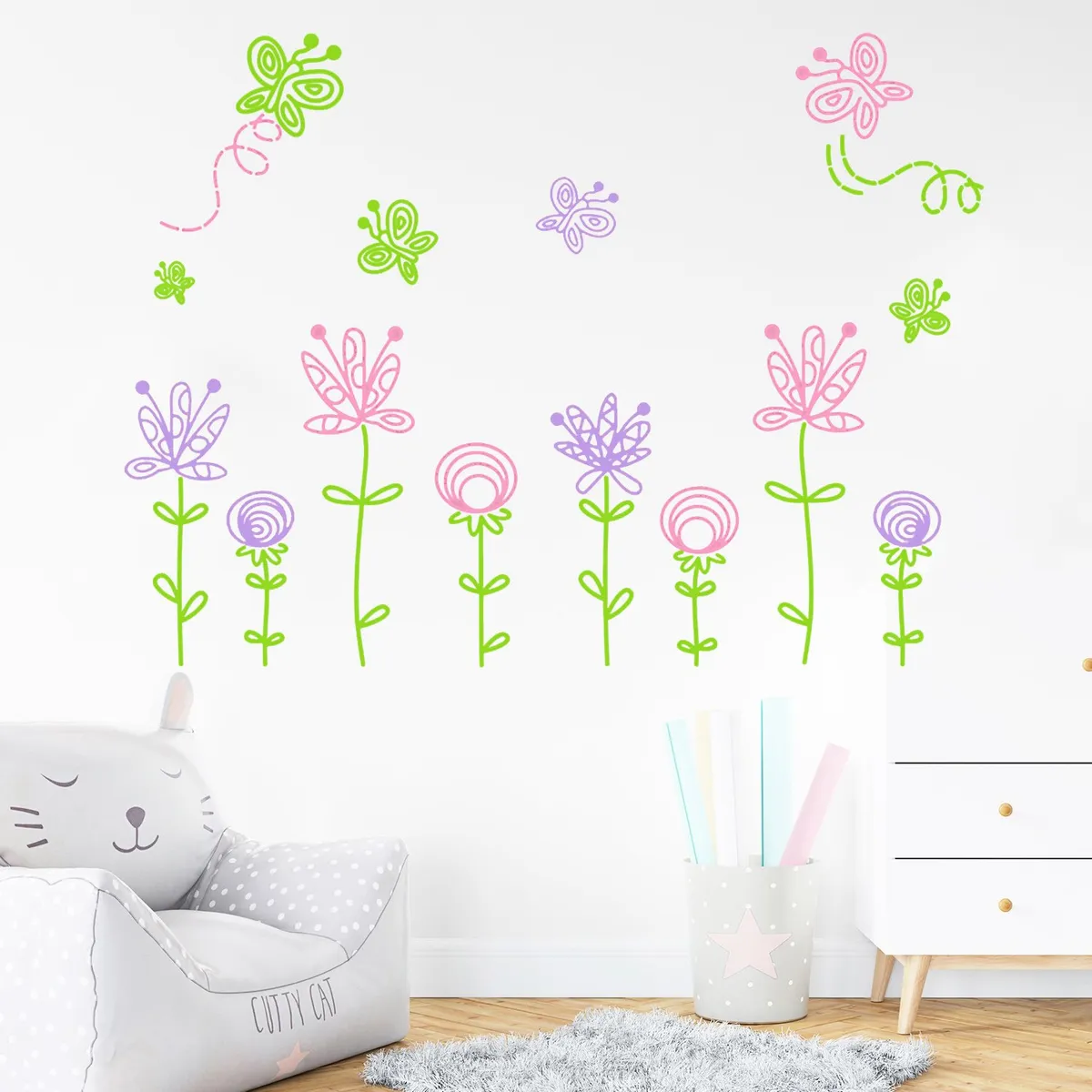 STICKART - Vinilo Jardín Infantil