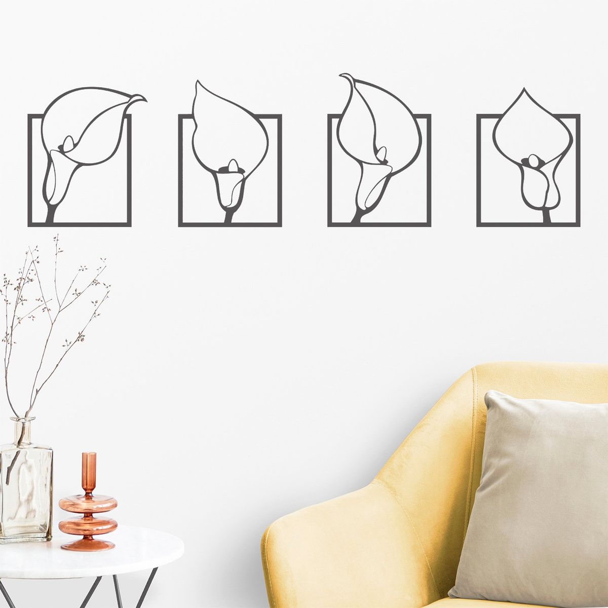 STICKART - Vinilo Decorativo Azucenas