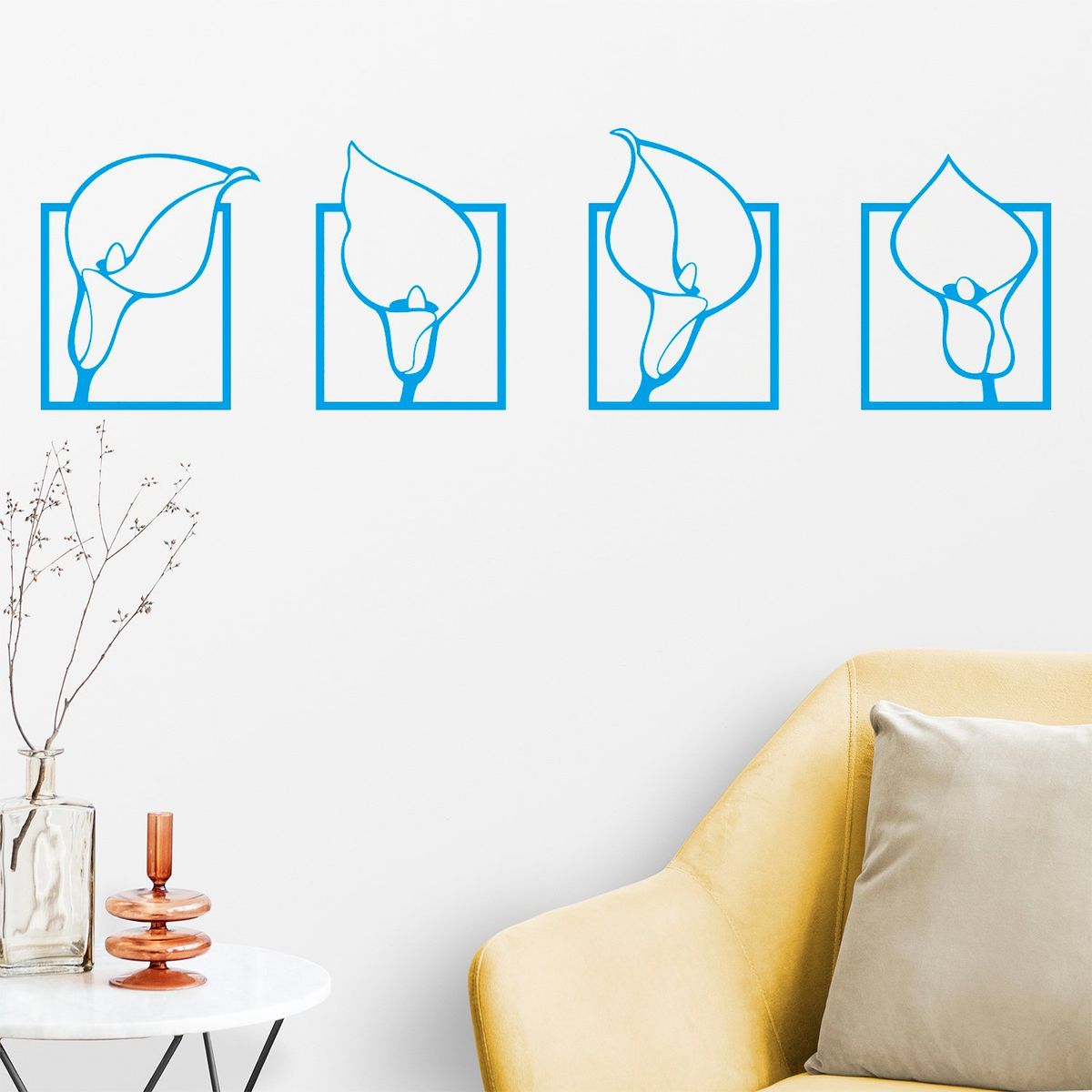 STICKART - Vinilo Decorativo Azucenas