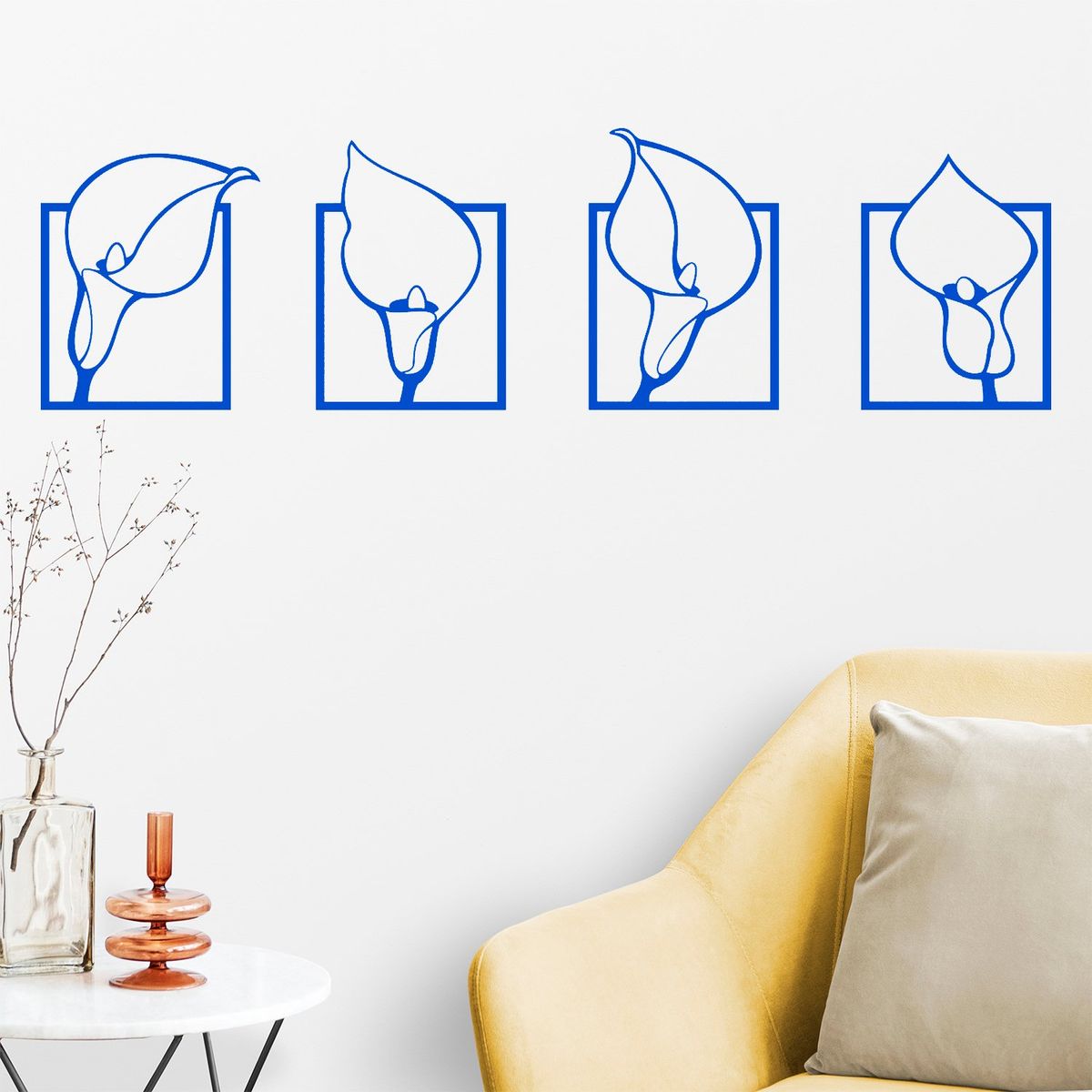 STICKART - Vinilo Decorativo Azucenas