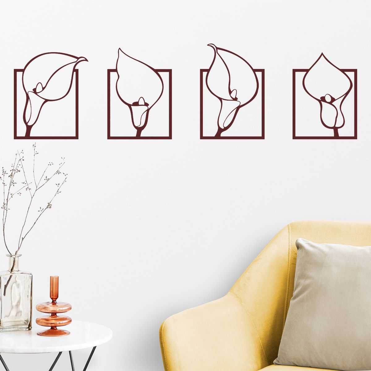 STICKART - Vinilo Decorativo Azucenas