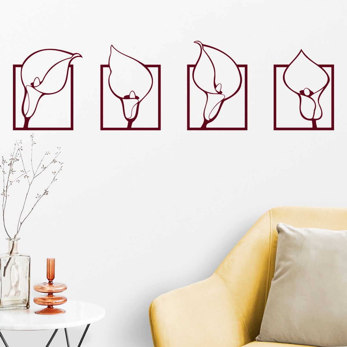 STICKART - Vinilo Decorativo Azucenas