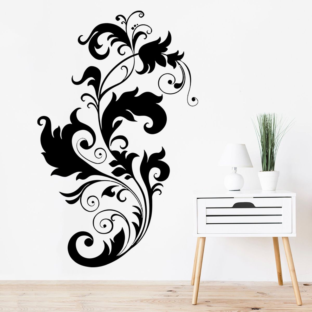 STICKART - Vinilo Pluma Y Hojas