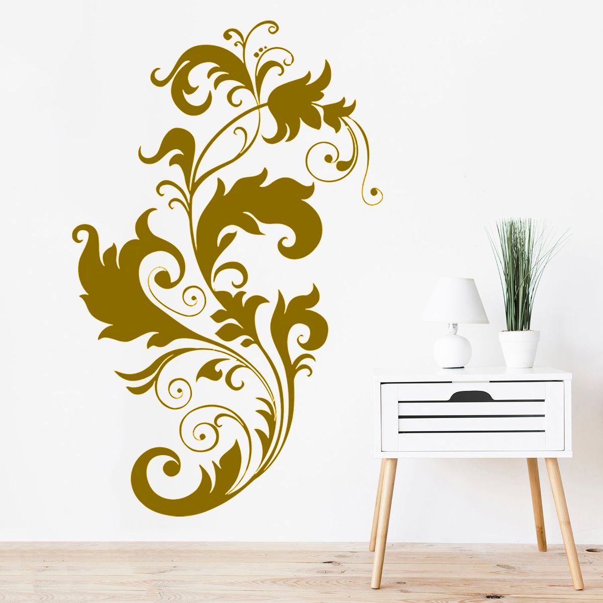 STICKART - Vinilo Pluma Y Hojas