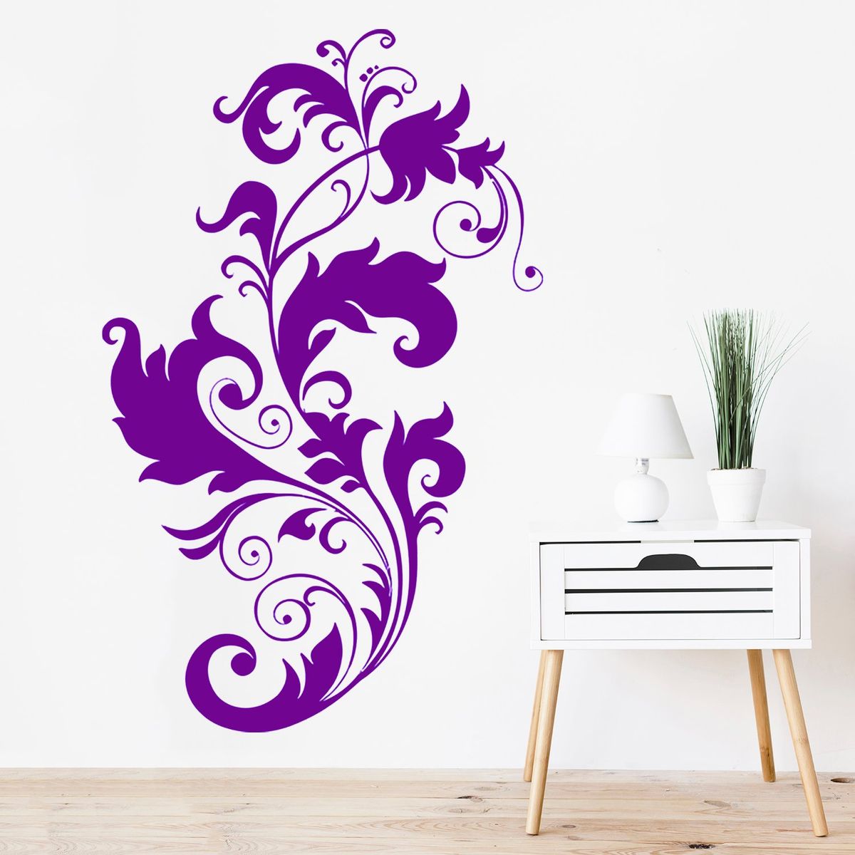 STICKART - Vinilo Pluma Y Hojas