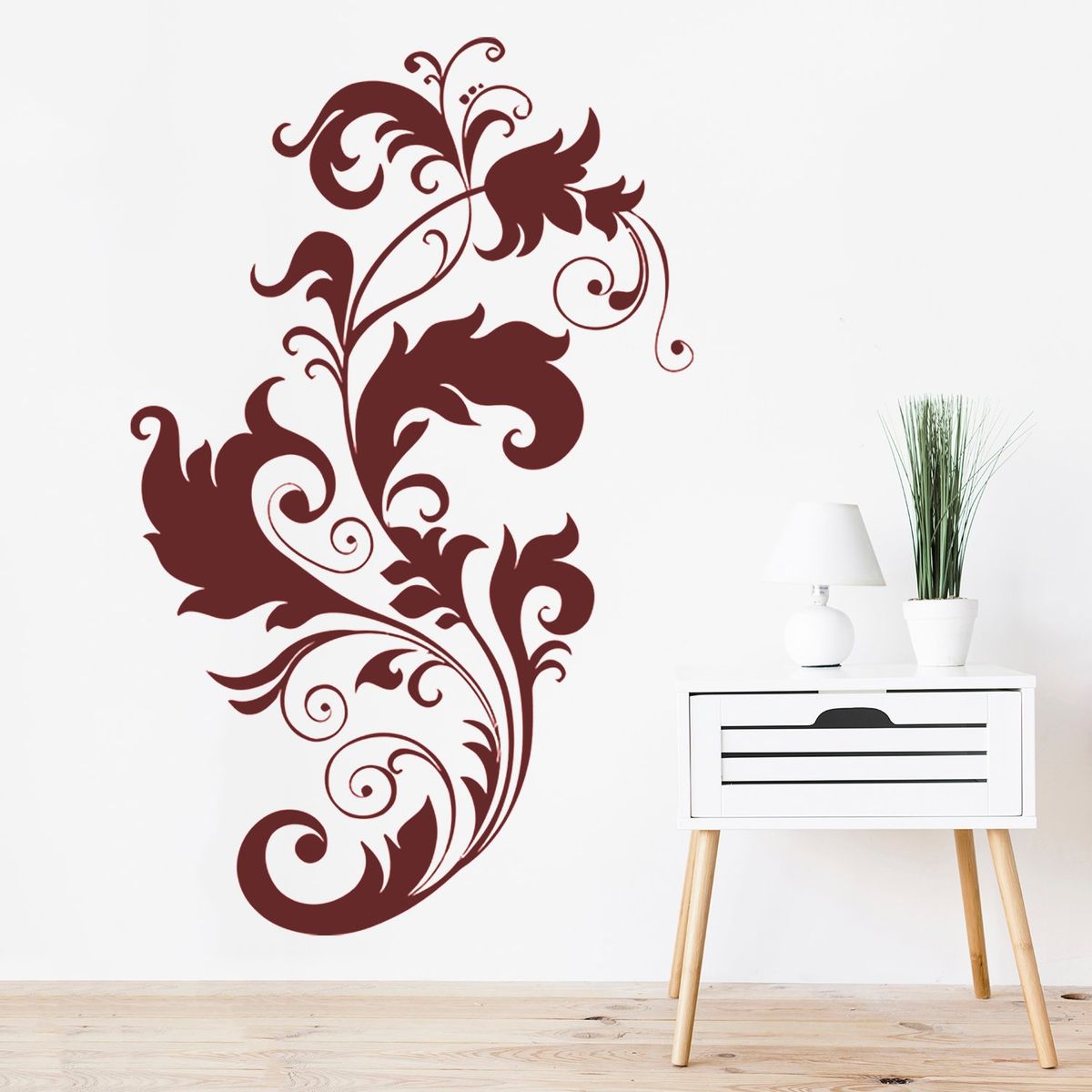 STICKART - Vinilo Pluma Y Hojas