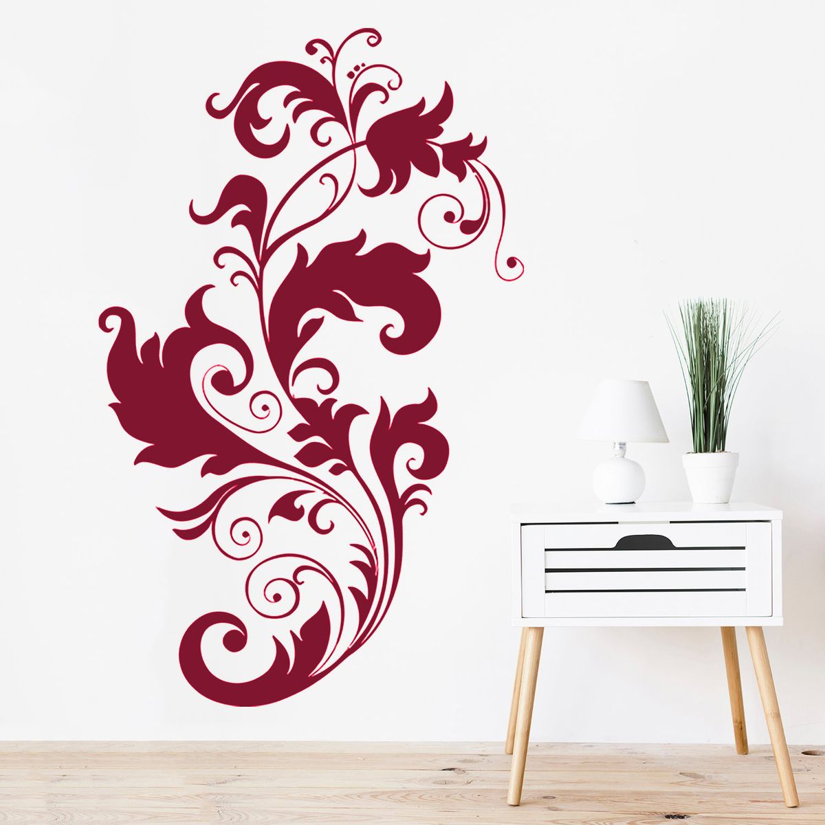 STICKART - Vinilo Pluma Y Hojas