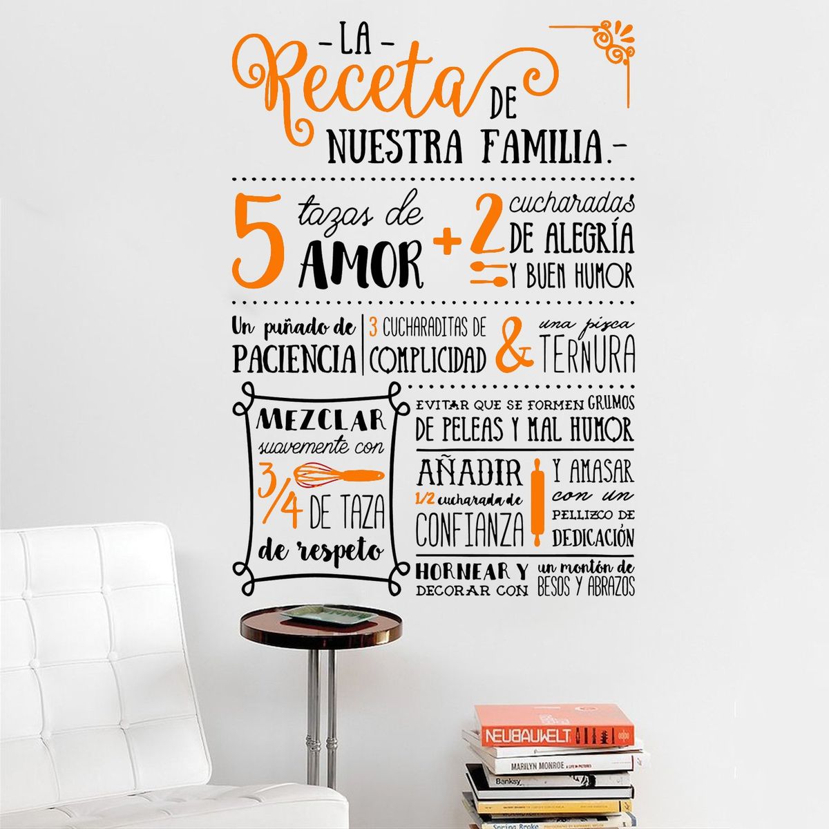 STICKART - Vinilo Receta Familiar