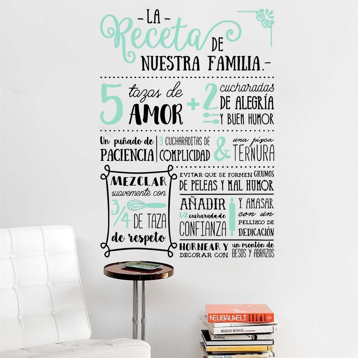 STICKART - Vinilo Receta Familiar