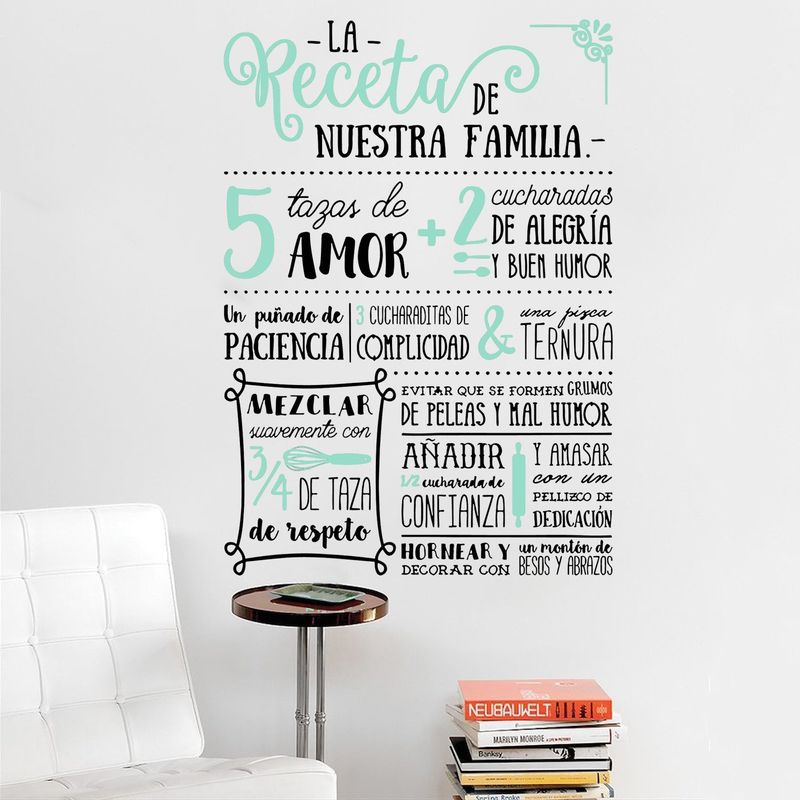 STICKART - Vinilo Receta Familiar