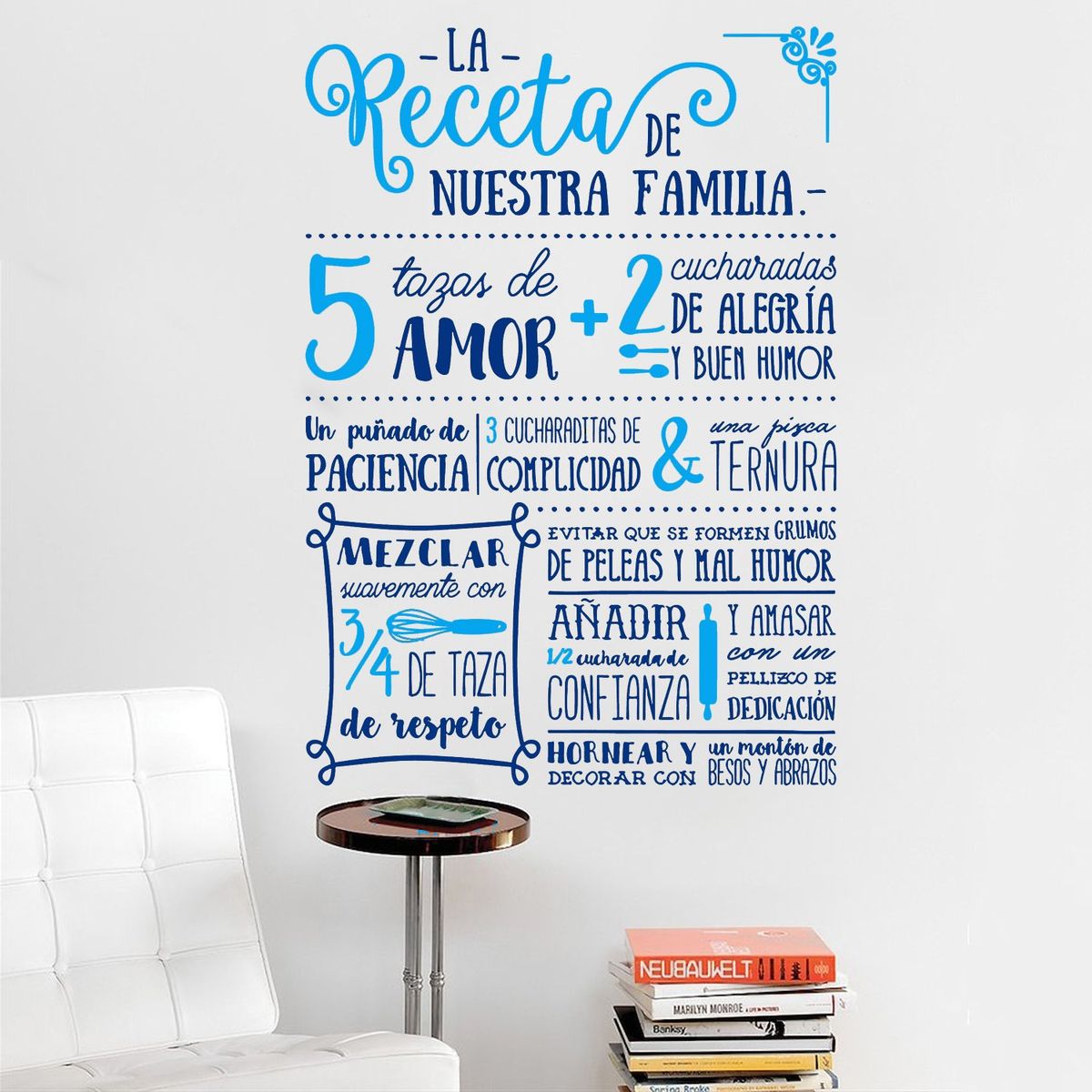 STICKART - Vinilo Receta Familiar