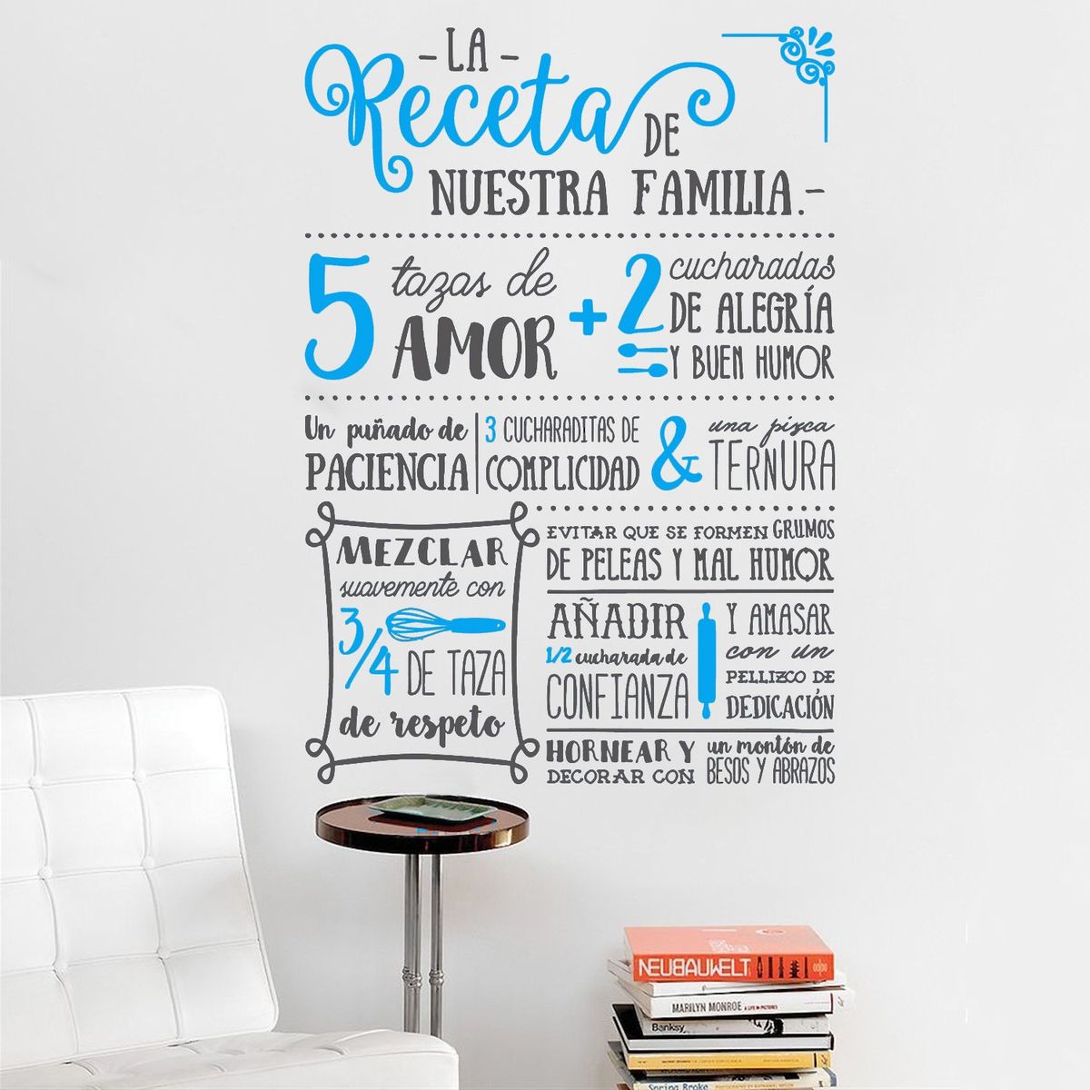 STICKART - Vinilo Receta Familiar