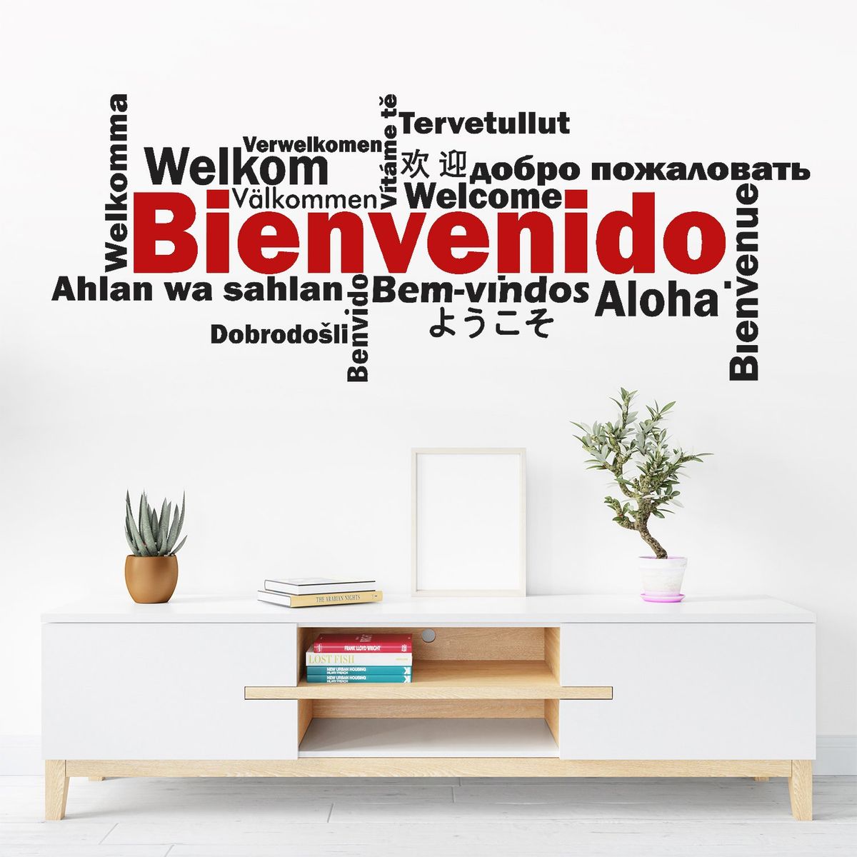 STICKART - Vinilo Decorativo Bienvenido