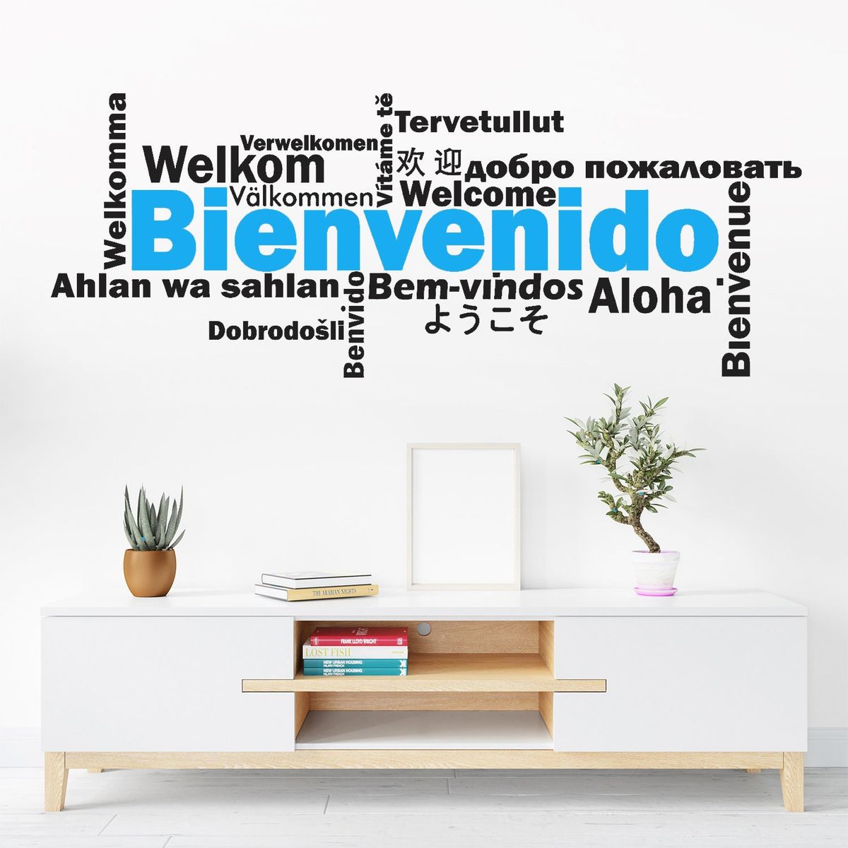 STICKART - Vinilo Decorativo Bienvenido