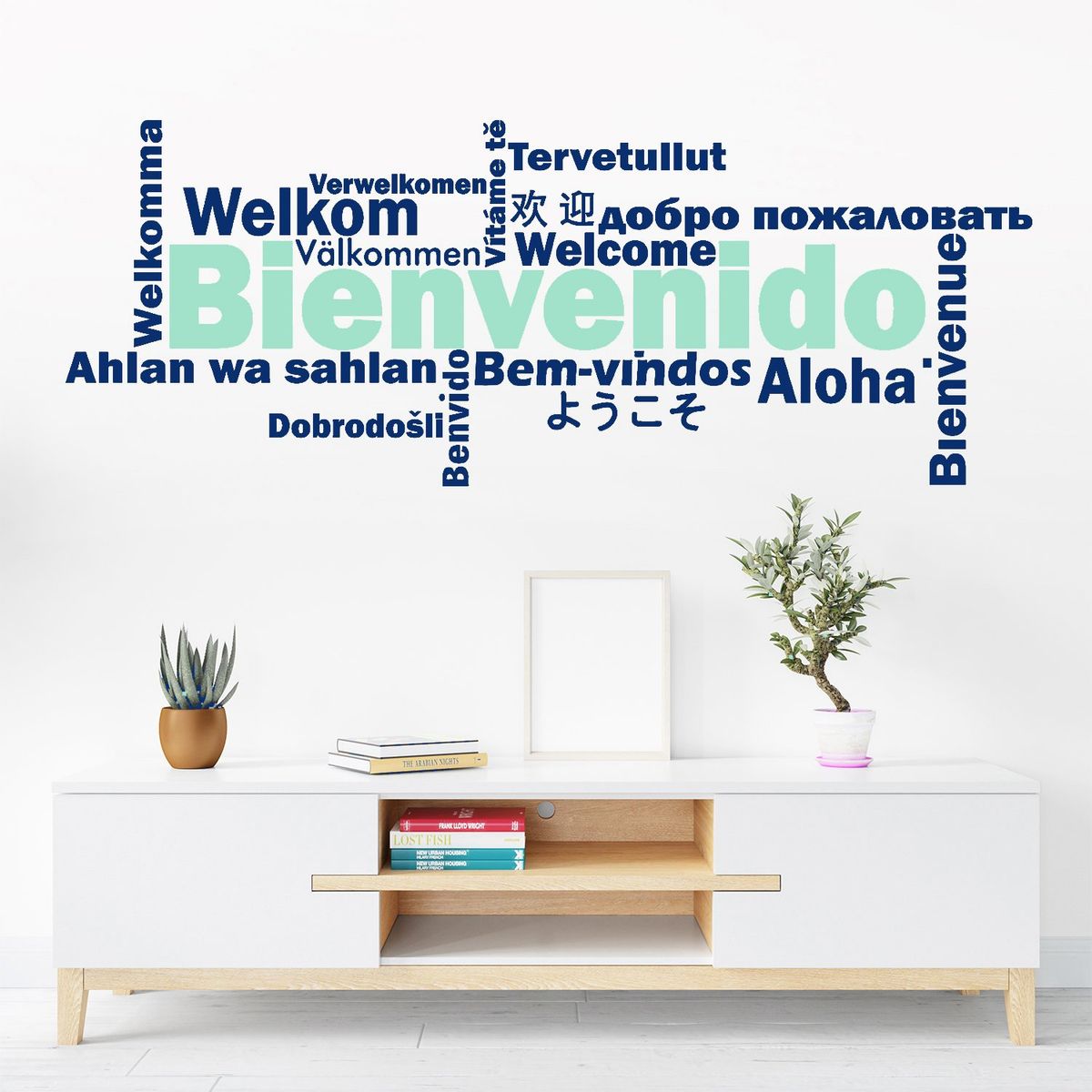 STICKART - Vinilo Decorativo Bienvenido