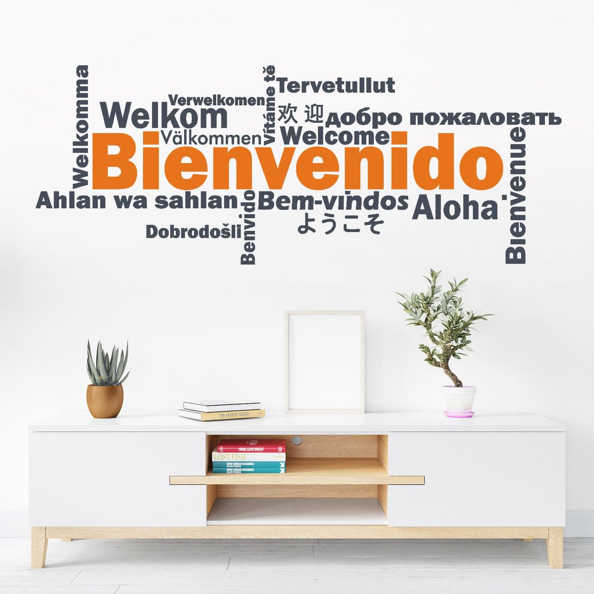 STICKART - Vinilo Decorativo Bienvenido