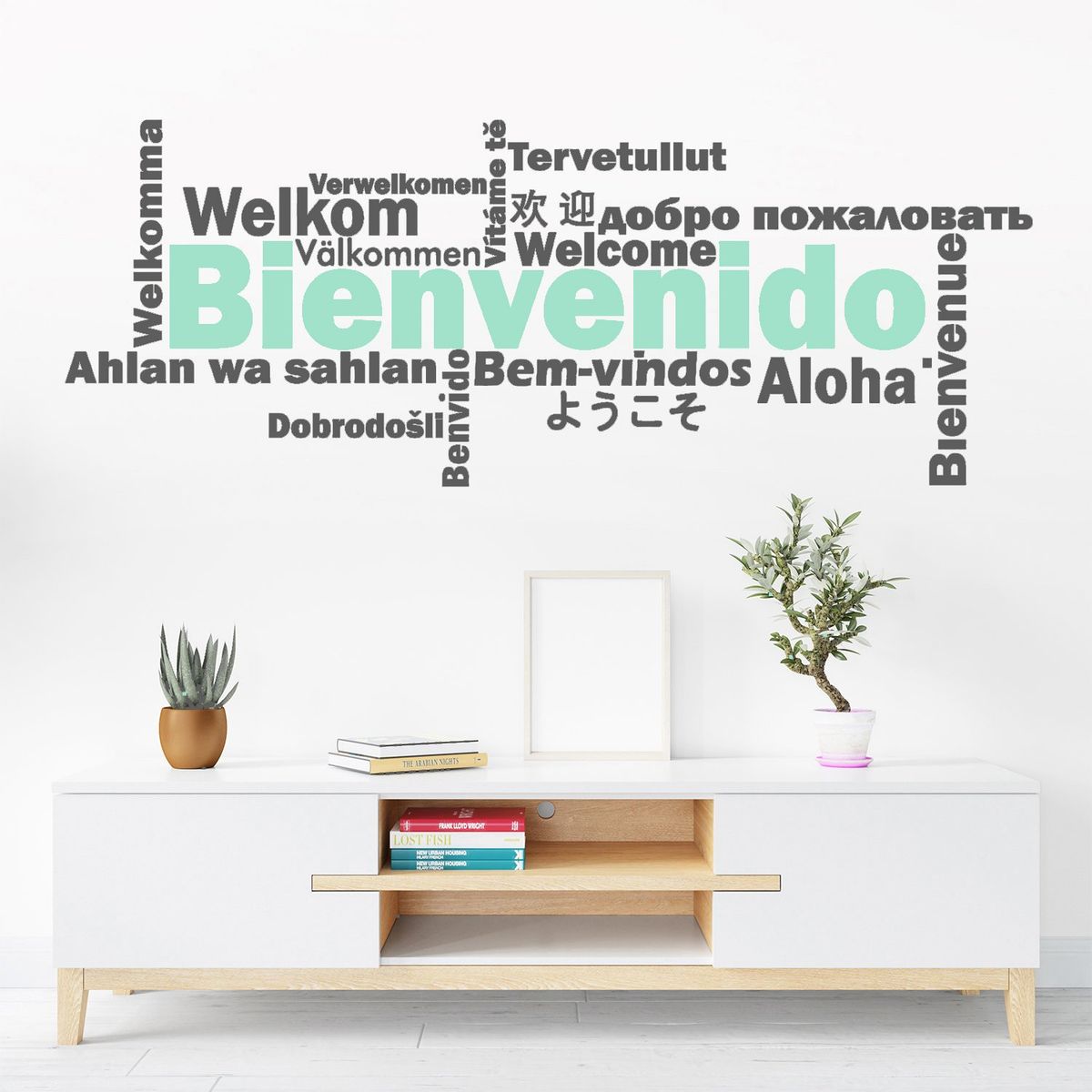 STICKART - Vinilo Decorativo Bienvenido