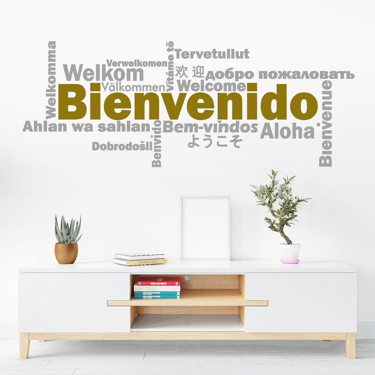 STICKART - Vinilo Decorativo Bienvenido