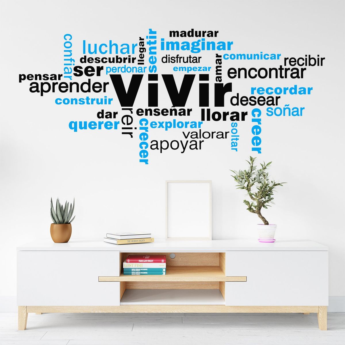 STICKART - Vinilo Decorativo Vivir