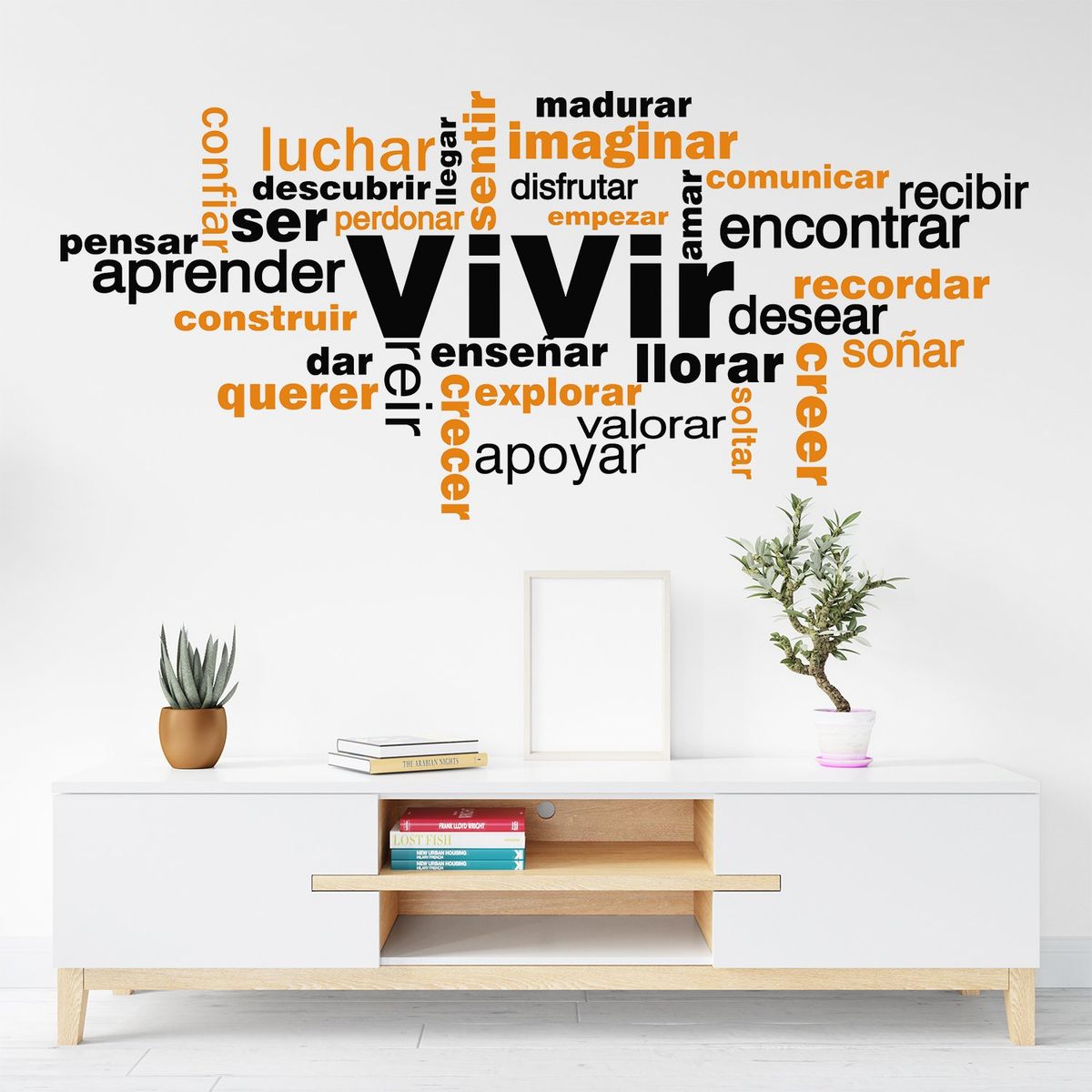 STICKART - Vinilo Decorativo Vivir