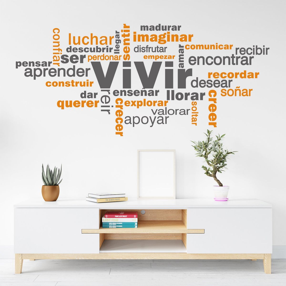 STICKART - Vinilo Decorativo Vivir