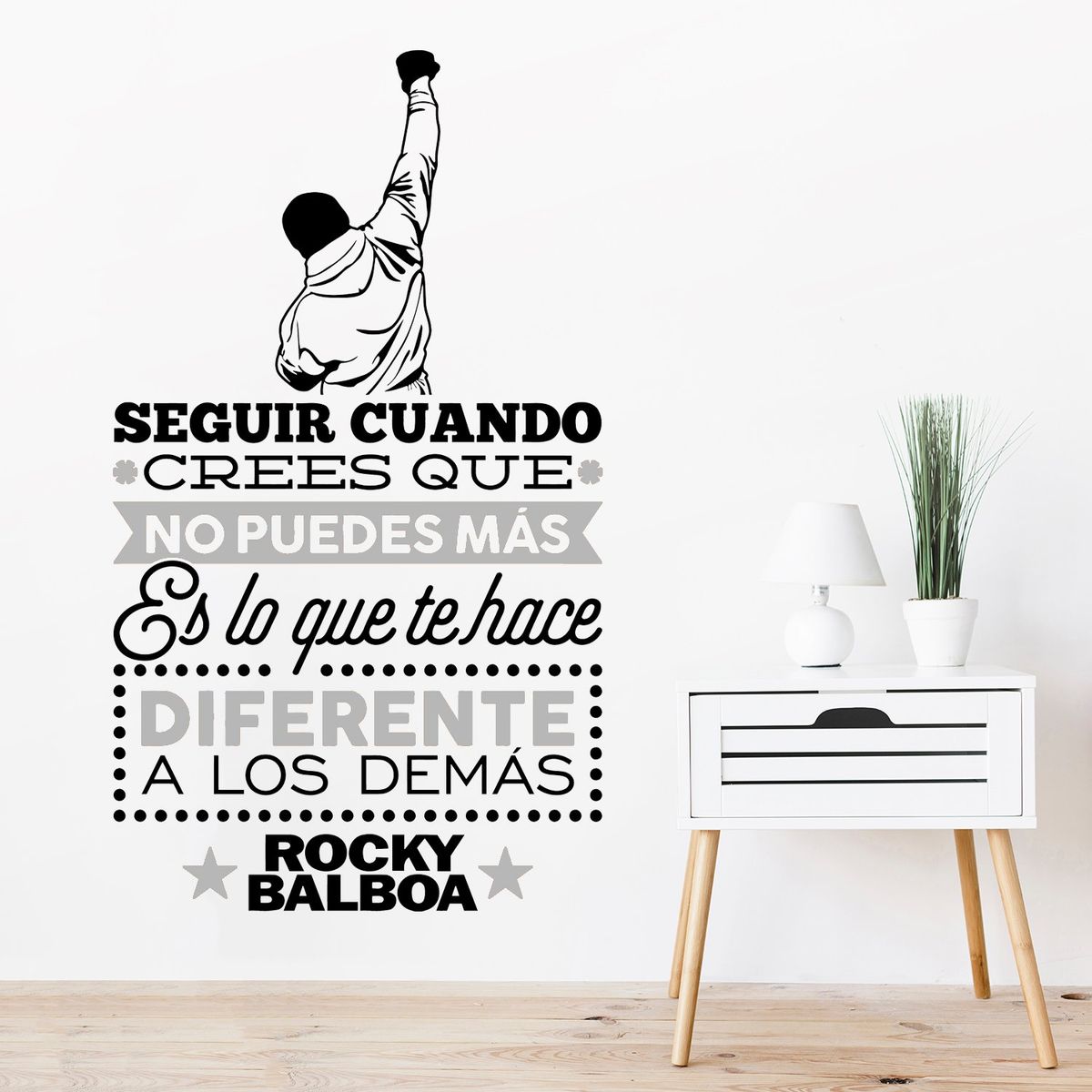 STICKART - Vinilo Decorativo Seguir